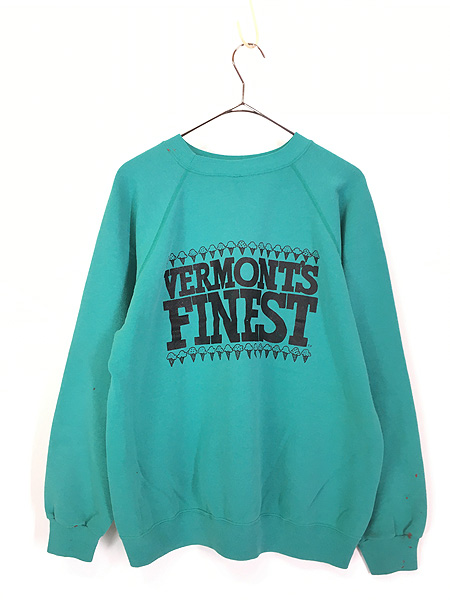古着 80s USA製 BEN&JERRY'S アイスクリーム 企業 スウェット