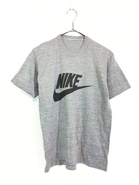 古着 70-80s NIKE BIG ロゴ 霜降り Tシャツ S位 古着【10off】 - 古着