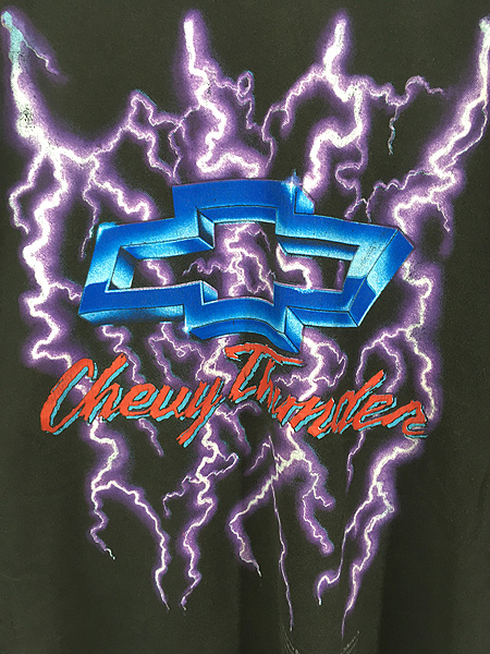 古着 90s USA製 Chevrolet シボレー 「Chevy Thunder」 サンダー自動車
