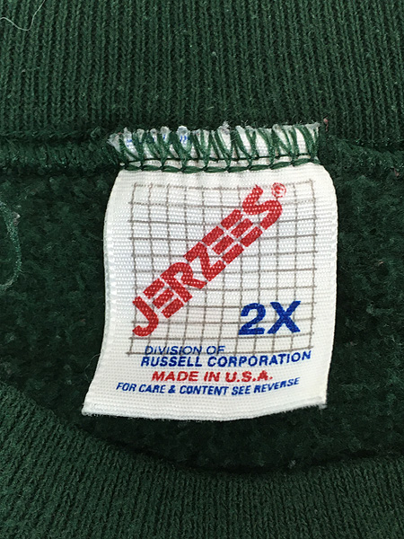 古着 80s USA製 POWERHOUSE GYM ゴールド ジム パロディ ポップ