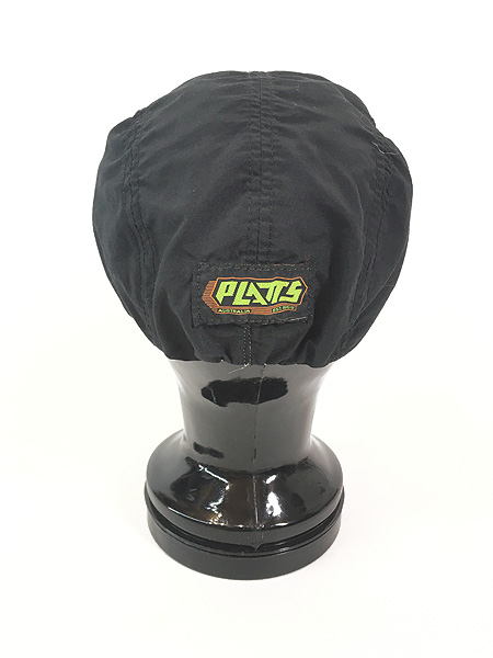 雑貨 古着 90s USA製 PLATTS フロント ワンポイント 刺しゅう ナイロン