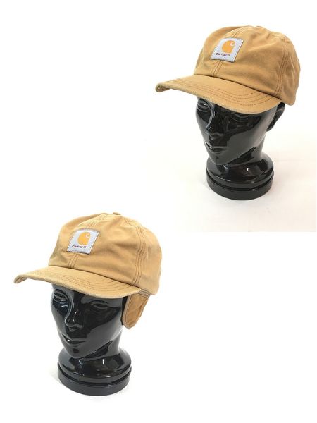 雑貨 古着 90s USA製 Carhartt 裏地キルティング ワンポイント 2way