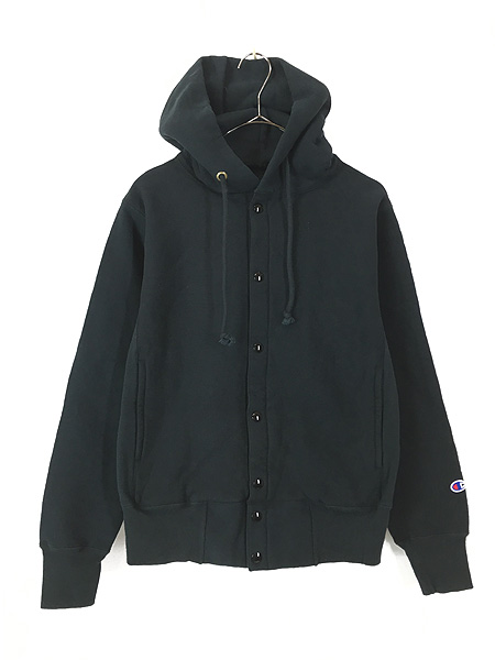 古着 Champion Reverse Weave リバース スウェット スナップ パーカー