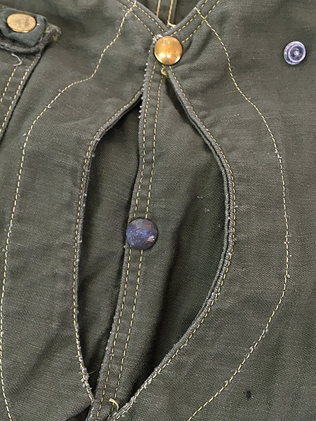 古着 60s LL Bean ハーフムーン ポケット コットン キャンバス