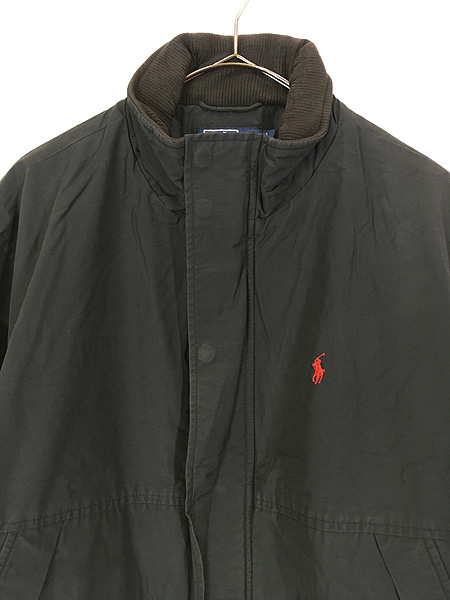 古着 Polo Ralph Lauren 裏地 フリース 比翼 ナイロン ジャケット