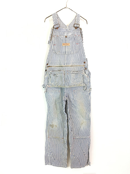 古着 80s USA製 BIG MAC エプロン付 Wニー ヒッコリー デニム ワーク