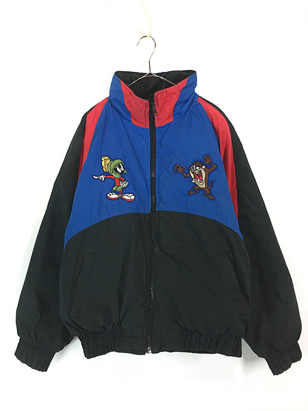 古着 90s LOONEY TUNES マービン × タズ パッチ マルチ キャラクター