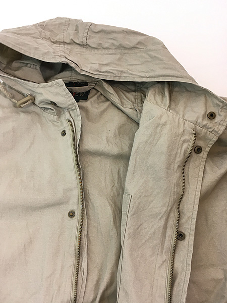 古着 90s J Crew M-51 タイプ コットンサテン フィールド パーカー