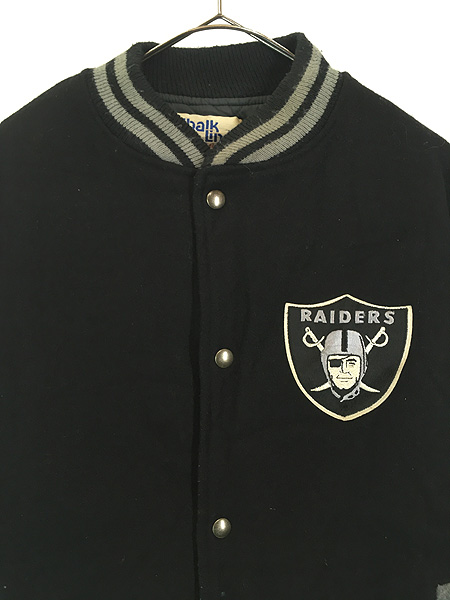 古着 80s USA製 NFL Las Vegas Raiders レイダース オール ウール