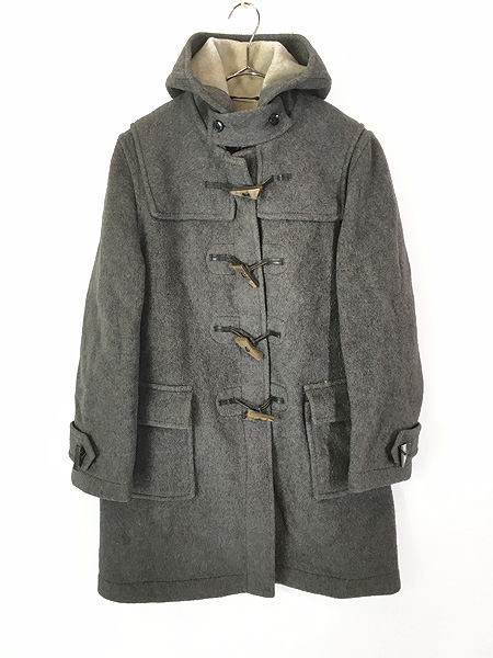 レディース 古着 70s 英国製 Gloverall トグル ボタン ウール ダッフル