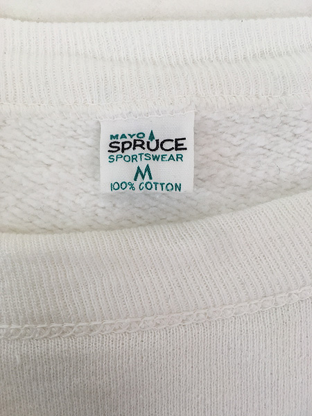 古着 60s Mayo Spruce 無地 プレーン 長リブ ラグラン ヴィンテージ