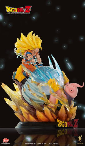 超サイヤ人3孫悟空VS魔人ブウのスタチューフィギュアが中国に登場