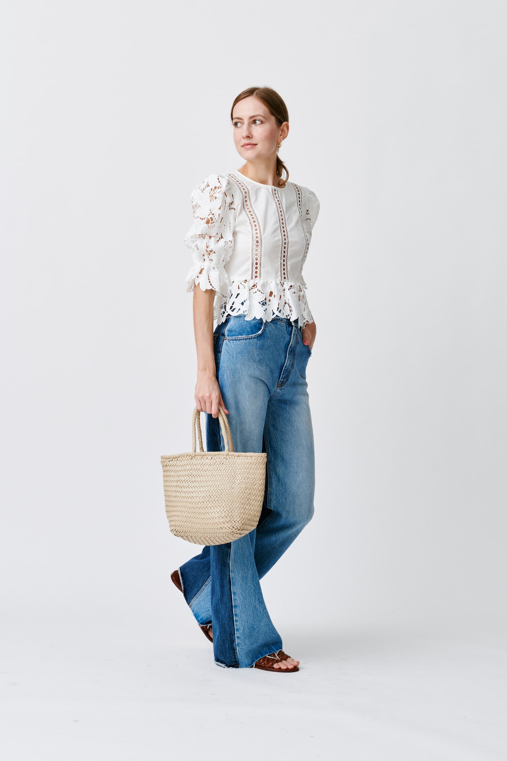 Dragon Diffusion - Grace Basket Small Pearl