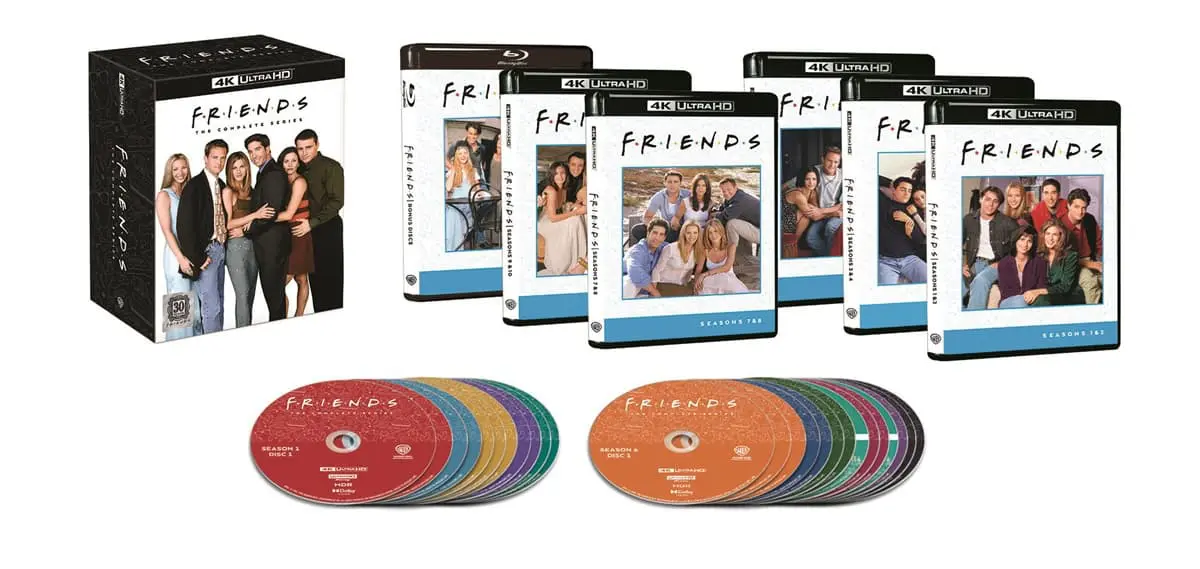 フレンズ』30周年記念4K ULTRA HD コンプリート・シリーズ発売決定