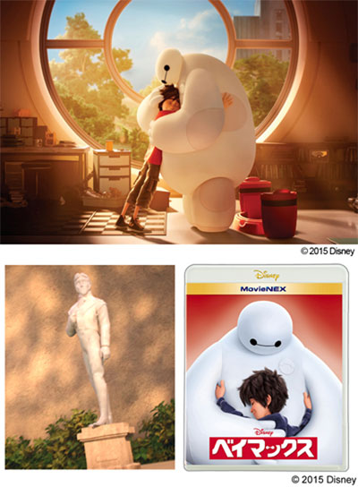 ベイマックス』には『アナ雪』の大人気キャラクター、オラフやハンス