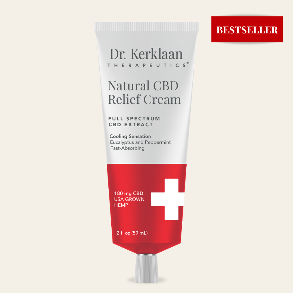 Natural CBD Relief Cream | Dr. Kerklaan Therapeutics | Doctor-Designed