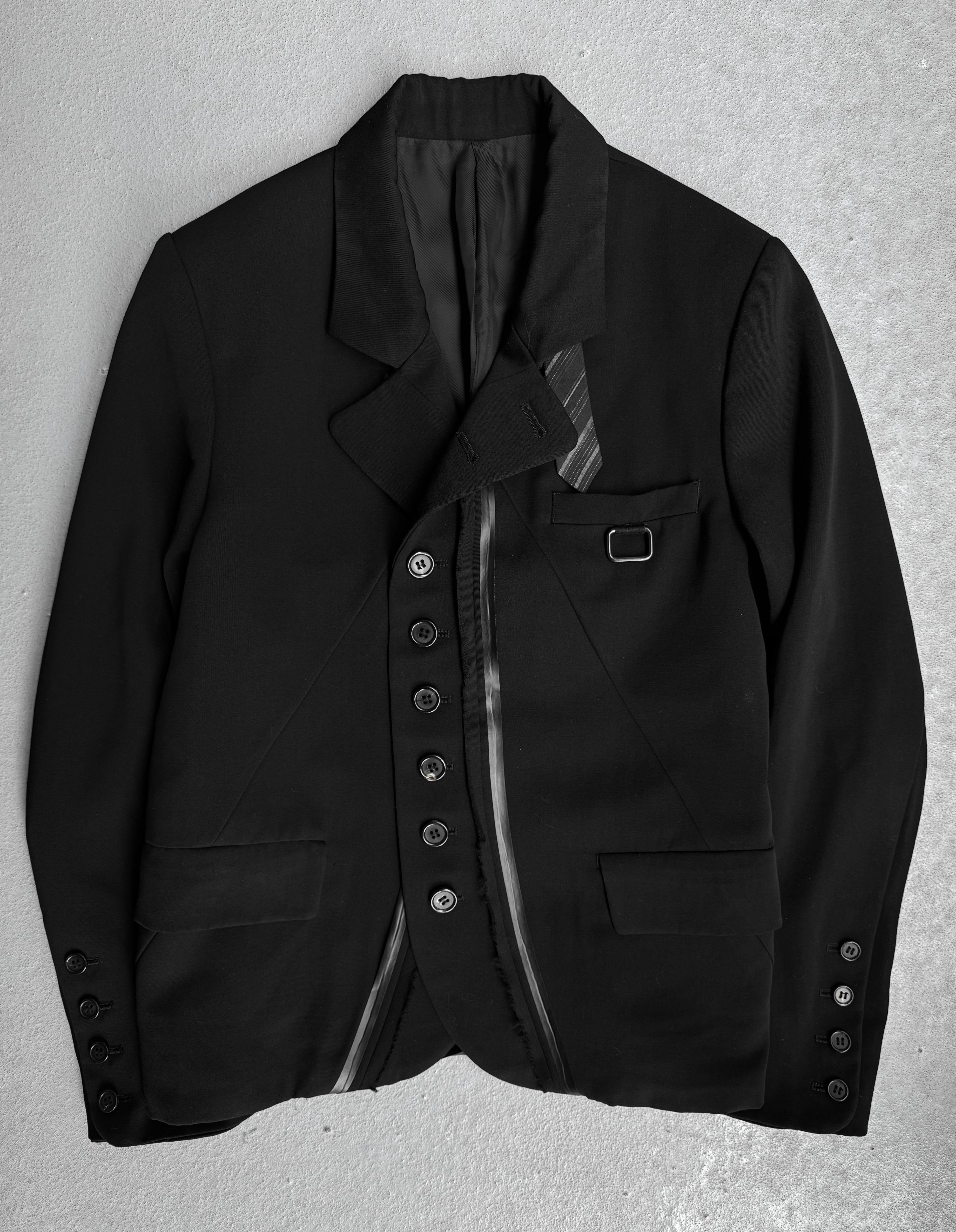 UNDERCOVER AW06-07 “but beautiful: GURU GURU” Asymmetrical Tuxedo