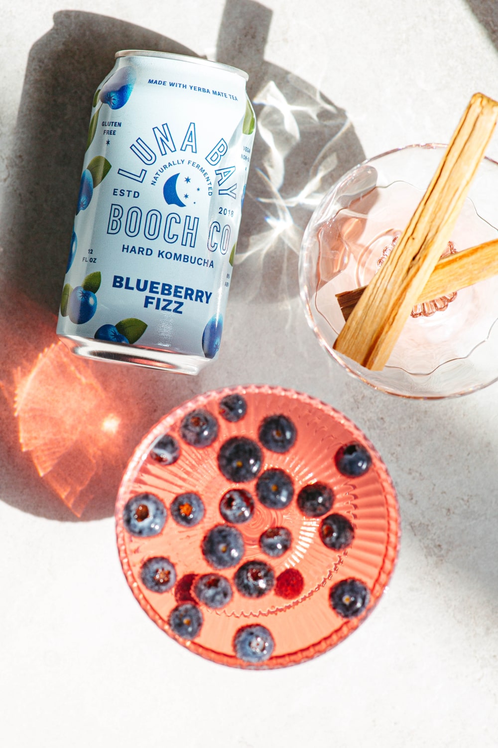 Blueberry Fizz 4-Pack (12 oz) – Luna Bay Drinks