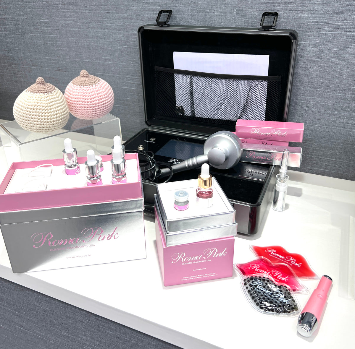 ローマピンク ボディー用クリーム【今だけプレゼント付き】 新品】Roma