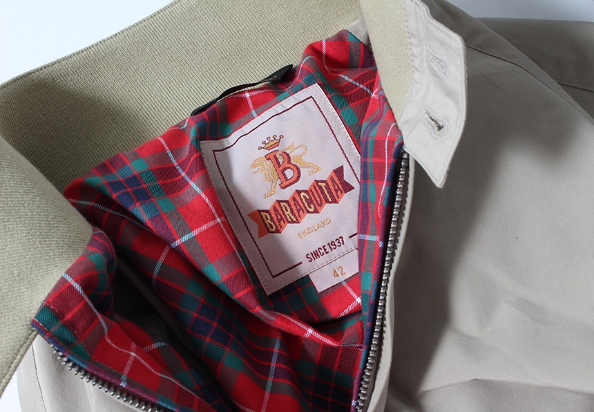 BARACUTA - HARRINGTON JACKET