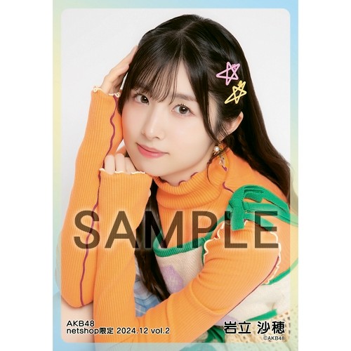 予約商品】AKB48 2024年12月度 net shop限定個別生写真5枚セットvol.2