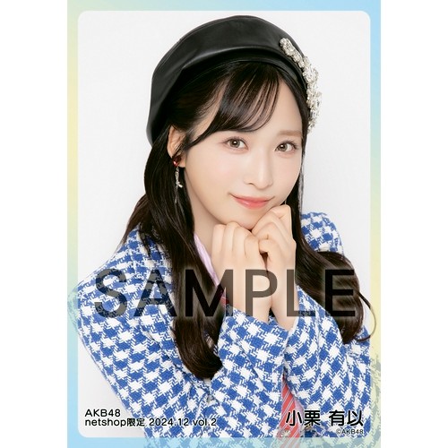 予約商品】AKB48 2024年12月度 net shop限定個別生写真5枚セットvol.2