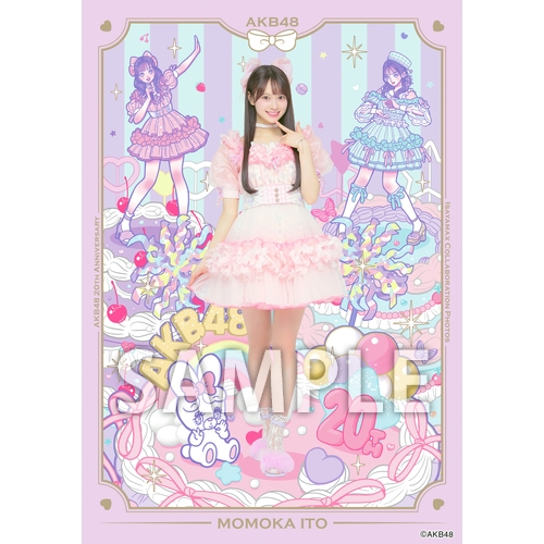 AKB48×アーティストコラボ生写真 isayamax 個別生写真6枚セット 伊藤