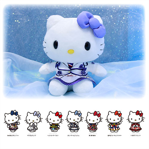 予約商品】AKB48 15th anniversary ハローキティ ぬいぐるみ(M