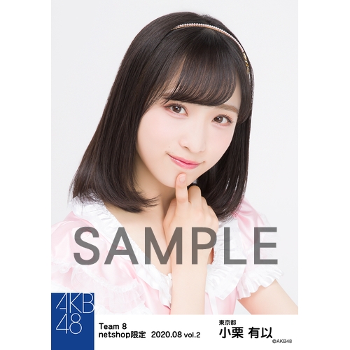 AKB48 チーム8 2020年8月度 net shop限定個別生写真5枚セットvol.2