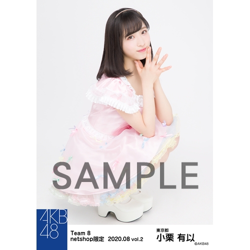 AKB48 チーム8 2020年8月度 net shop限定個別生写真5枚セットvol.2