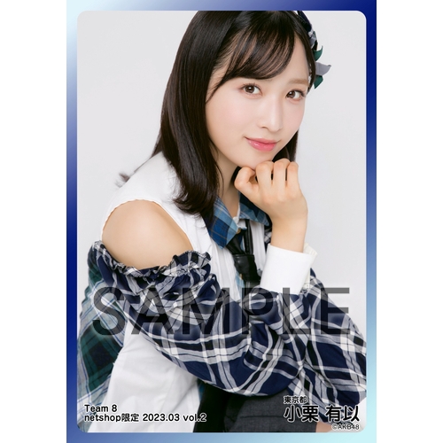 予約商品】AKB48 チーム8 2023年3月度 net shop限定個別生写真5枚