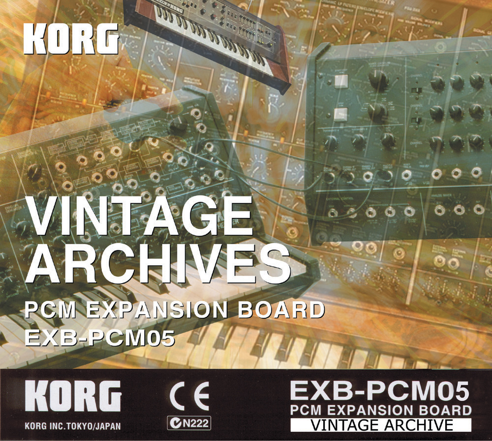 KORG TRITON用 EXB-PCM03 EXB-PCM04 サウンドボード KORG TRITON用 EXB