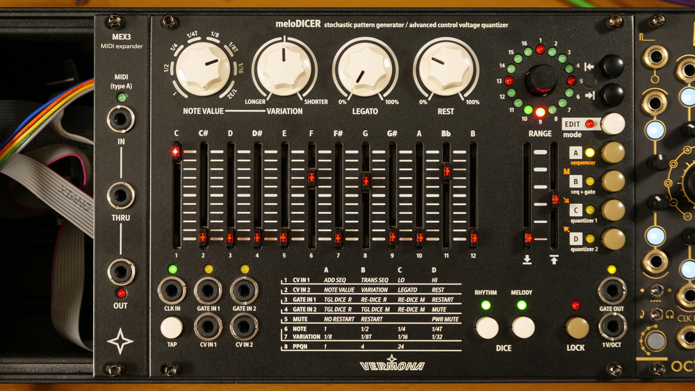 Vermona meloDICER & MEX3 MIDI Expander