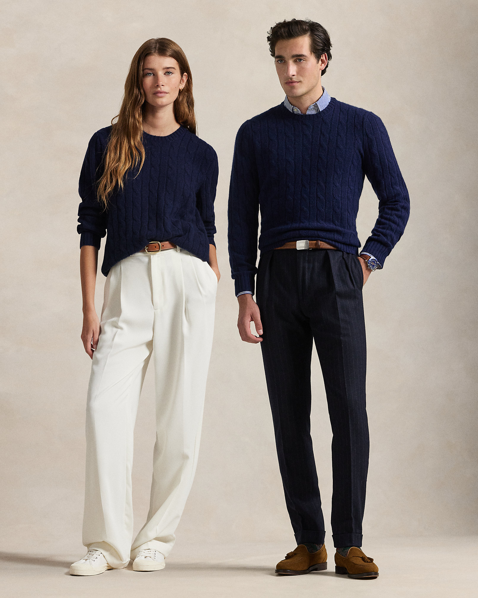 The Iconic Cable-Knit Cashmere Sweater | Ralph Lauren