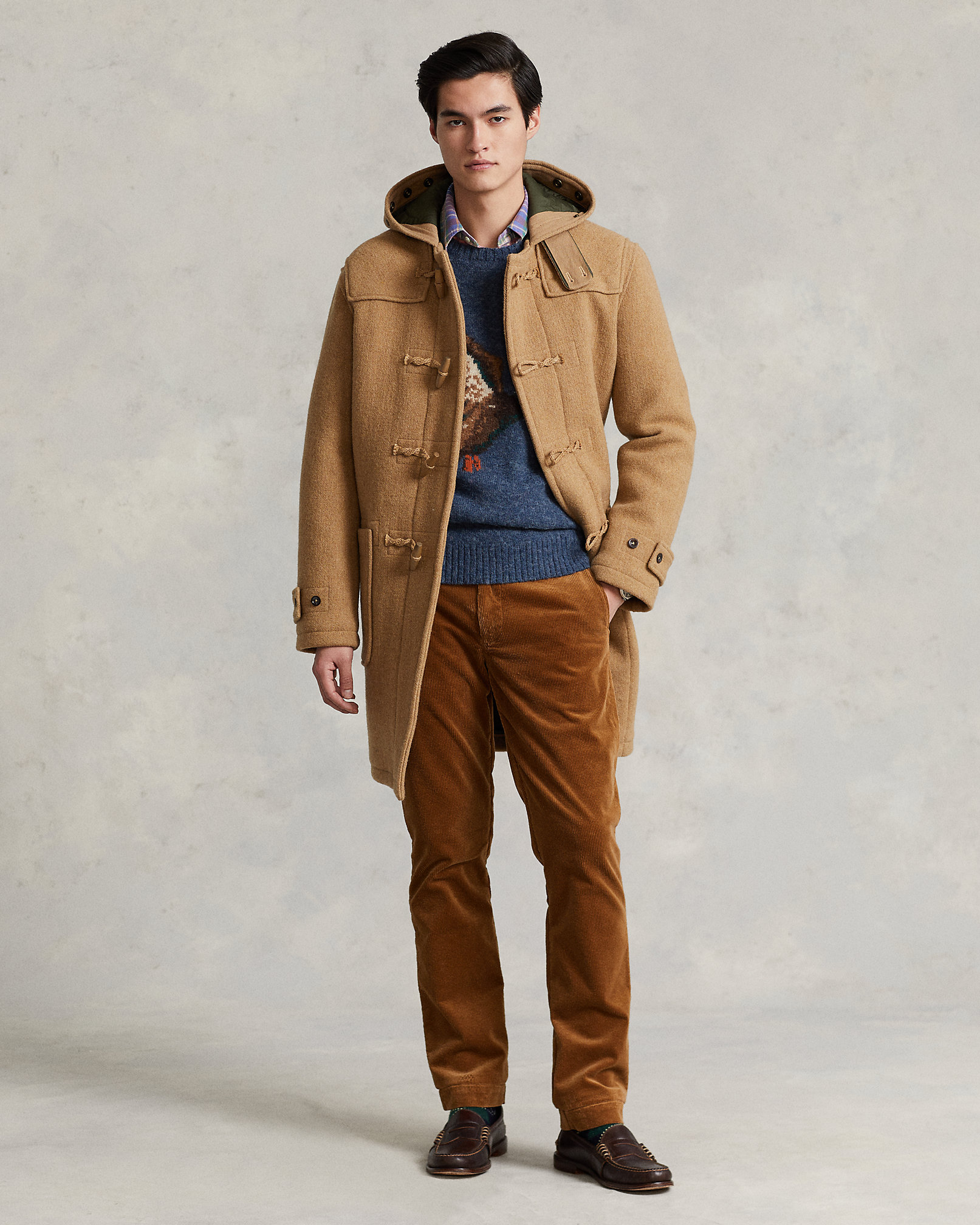 Double-Faced Wool Duffel Coat
