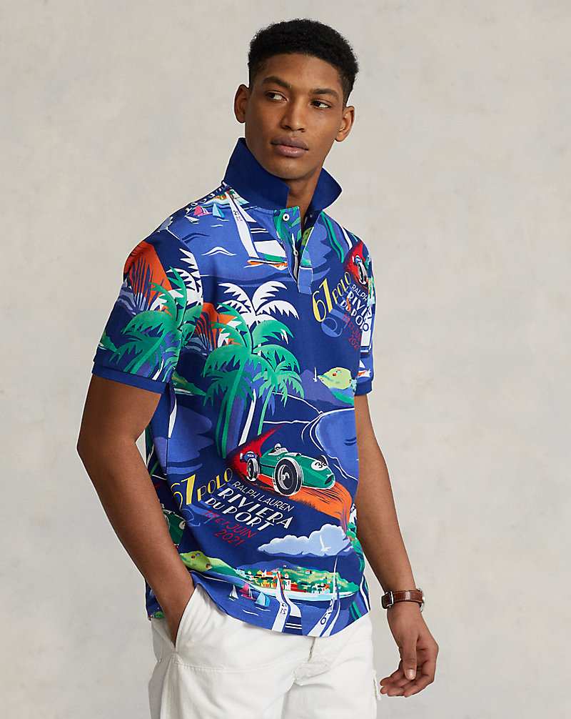 Classic Fit Riviera Mesh Polo Shirt