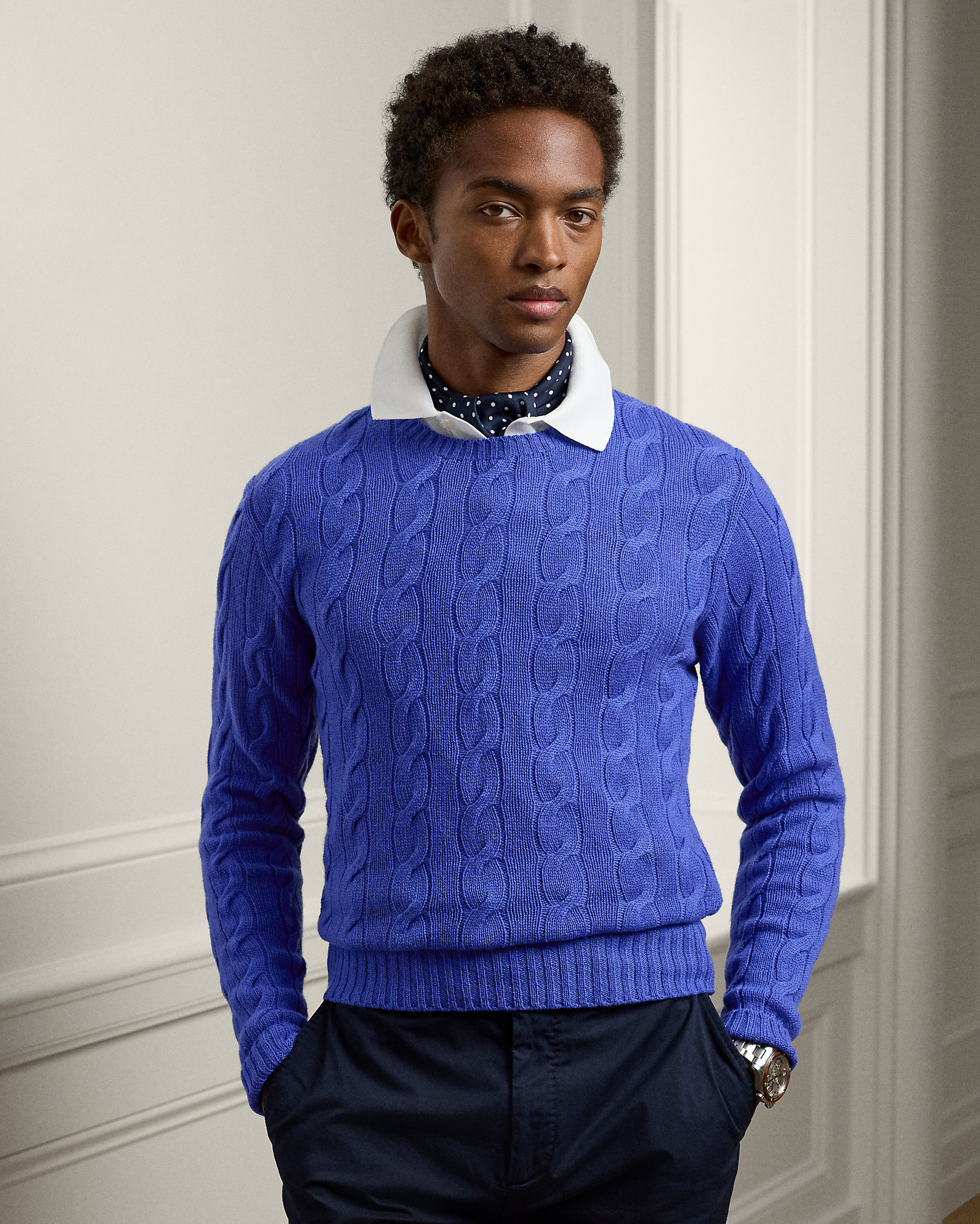 ケーブルニット カシミヤ セーター | ラルフ ローレン公式オンラインストア