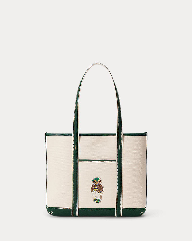 Polo ベア キャンバス スモール ショッパー トート | ラルフ ローレン