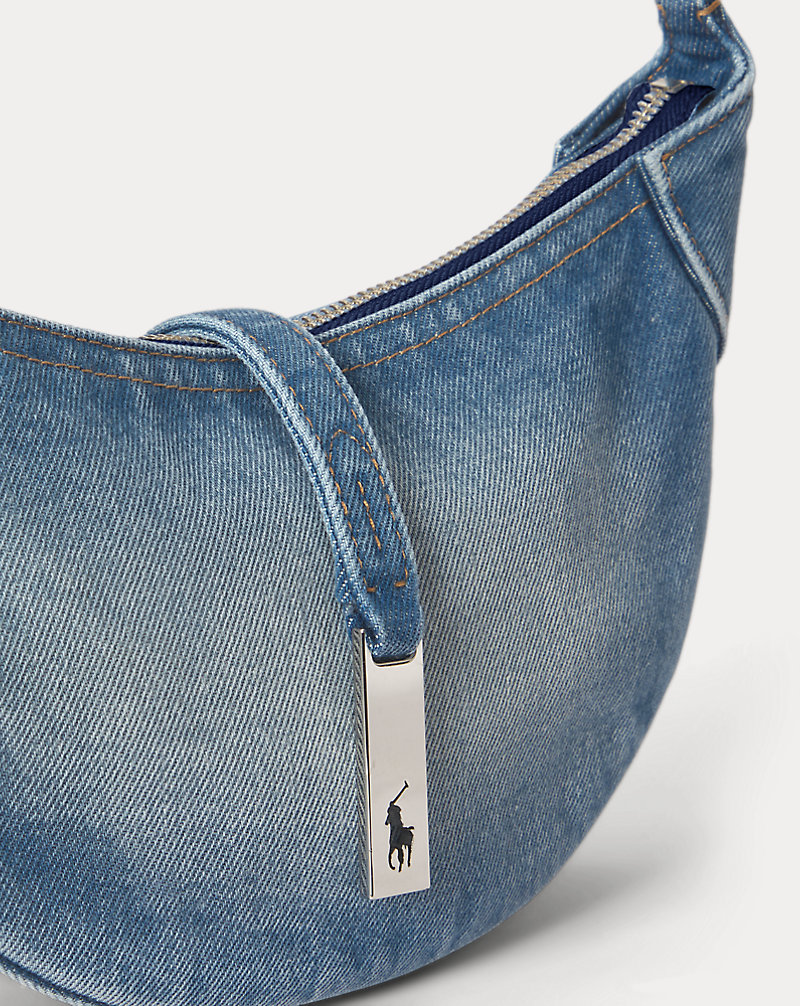 Polo ID デニム ミニ ショルダー バッグ | ラルフ ローレン公式