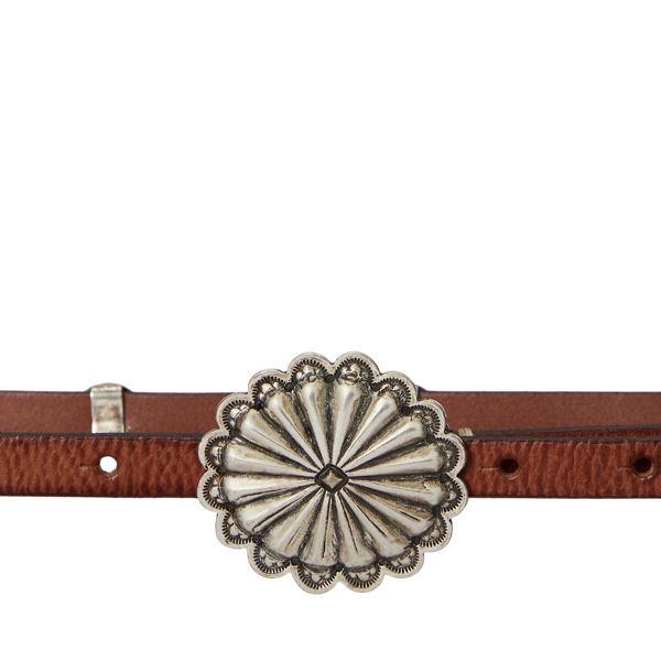 レザー コンチョ ベルト | ラルフ ローレン公式オンラインストア