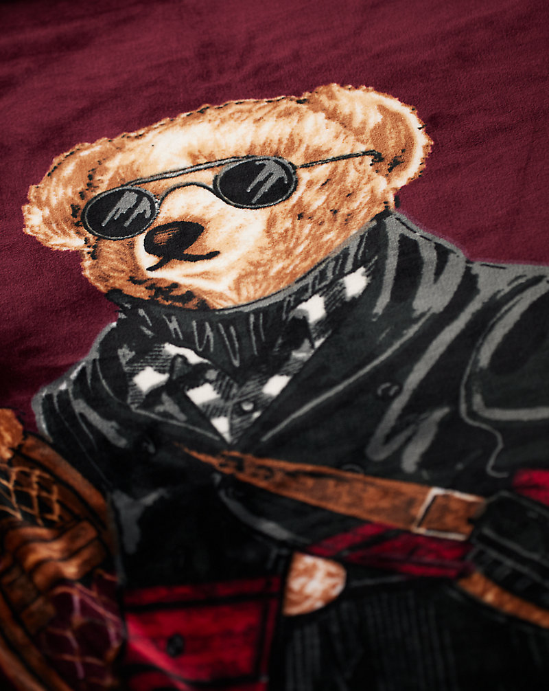 ホリデー Polo ベア スロー ブランケット | ラルフ ローレン公式