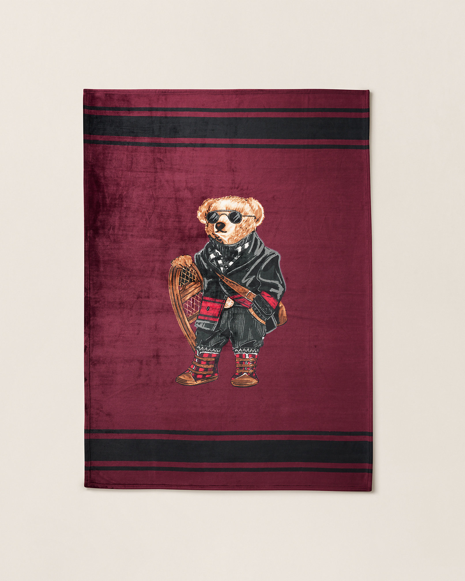 ホリデー Polo ベア スロー ブランケット | ラルフ ローレン公式