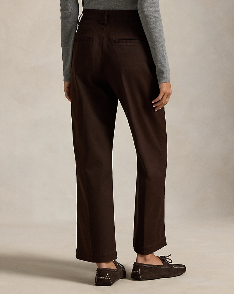 ワイドレッグ チノ パンツ | ラルフ ローレン公式オンラインストア