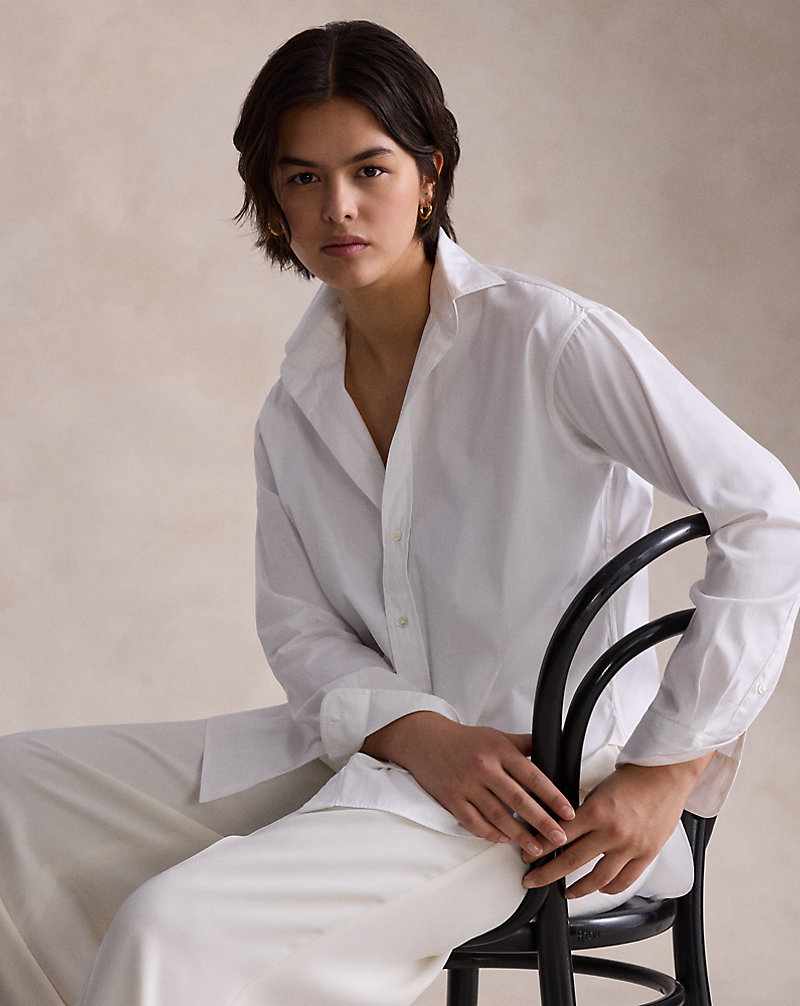 リラックス フィット コットン シャツ | ラルフ ローレン公式