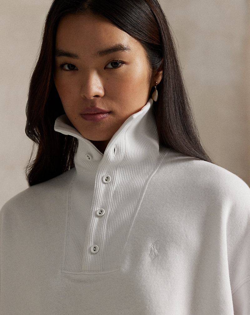 リブトリム モックネック プルオーバー | ラルフ ローレン公式