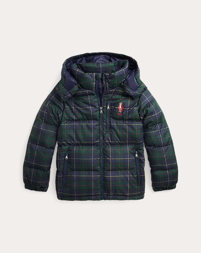 Polo ベア Polo タータン ダウン ジャケット | ラルフ ローレン公式