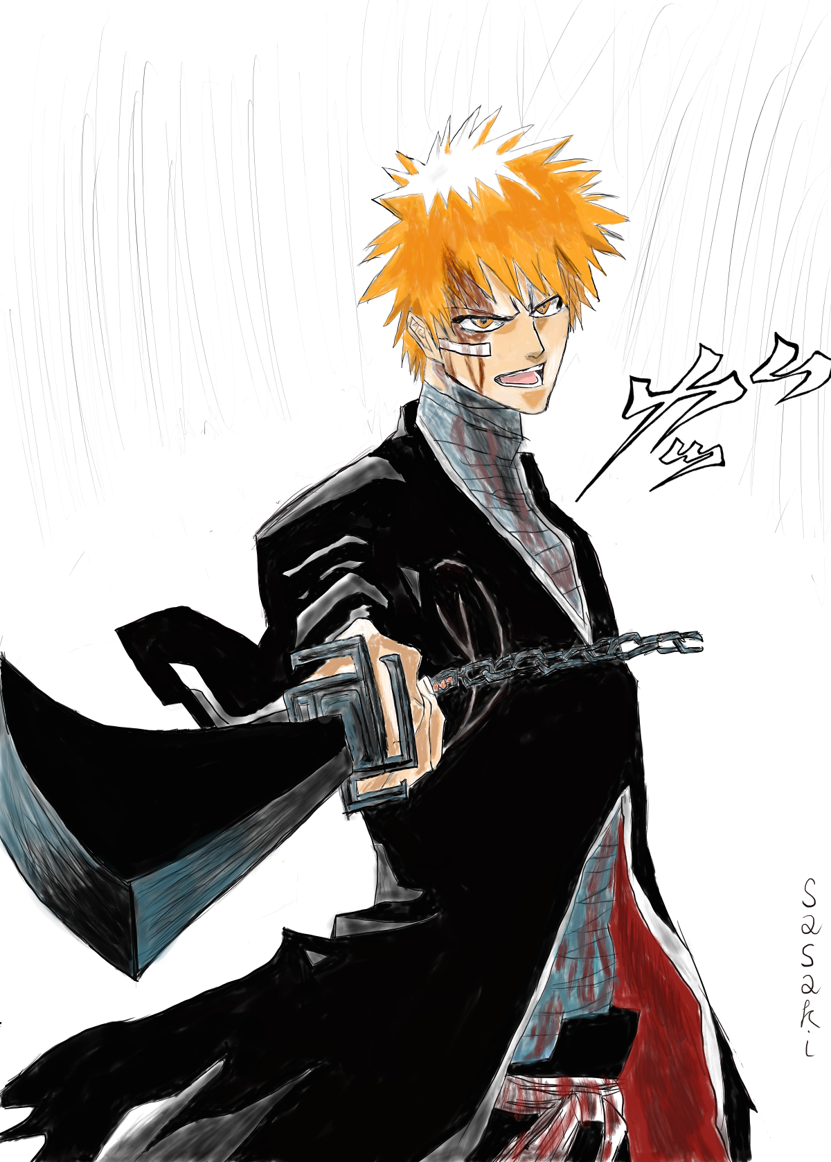 BLEACH黒崎一護 Ken - Illustrations ART street