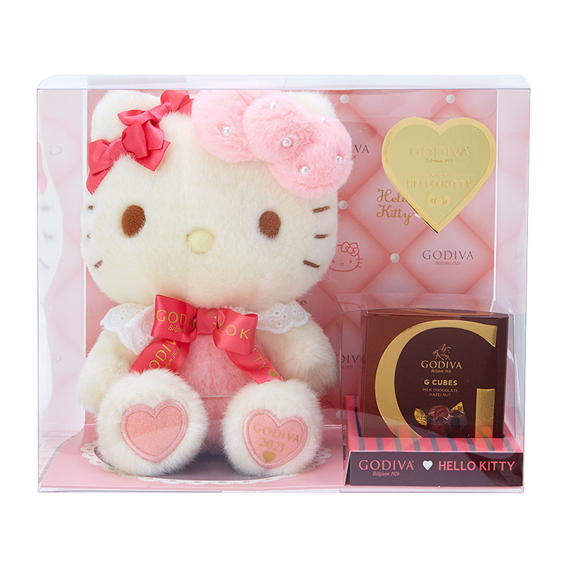 おめかししたハローキティとマイメロディが登場！GODIVA×サンリオ