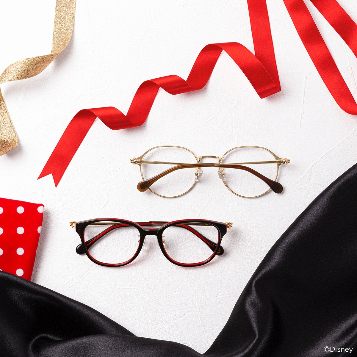 ミッキーの手”がモチーフのメガネ！ディズニー コレクション Created