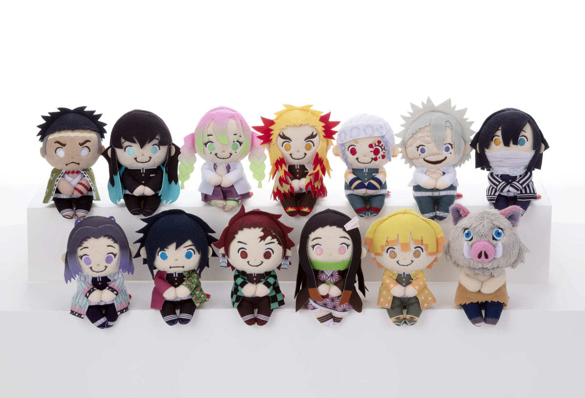 炭治郎たちのかわいいぬいぐるみ！タカラトミーアーツ『鬼滅の刃』シリーズ